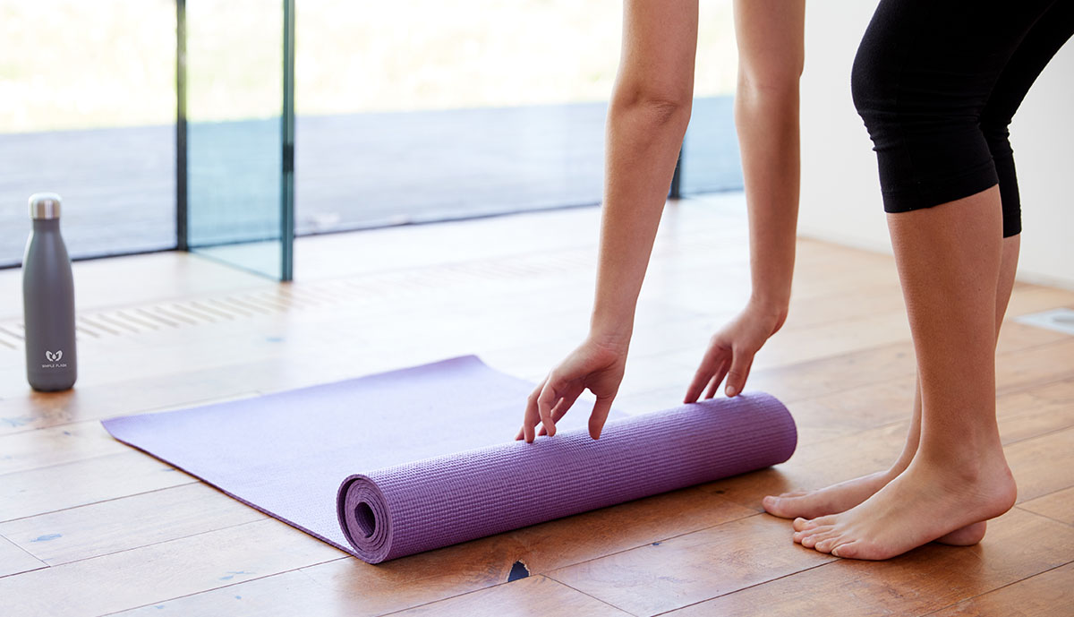 yoga water bottle