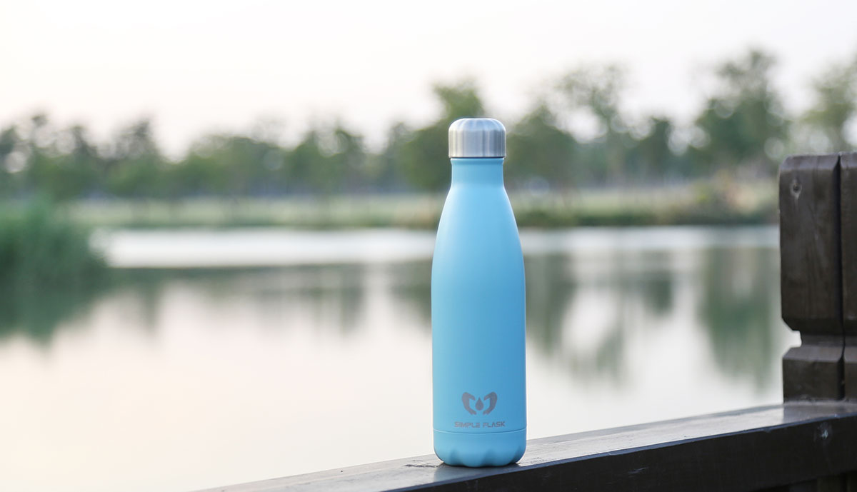 stainless steel water bottle